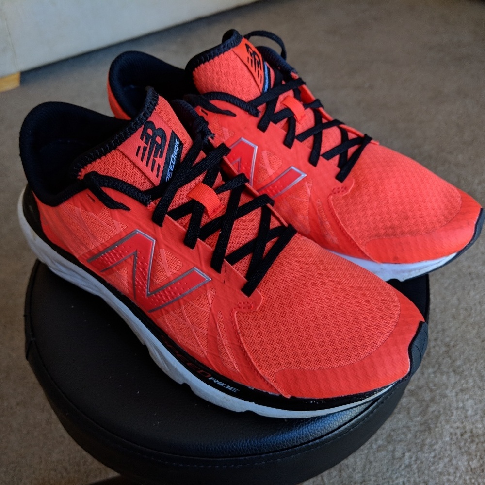 New Balance Coral Athletic Shoes